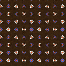 Load image into Gallery viewer, Fat Quarter Araminta Dark Brown Organic Quilting Cotton