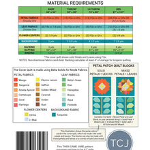 Load image into Gallery viewer, Petal Patch Quilt Pattern - Printed