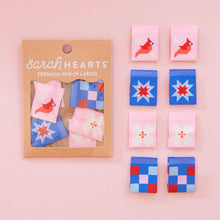 Load image into Gallery viewer, Raleigh Themed Sewing Labels *QuiltCon Exclusive*