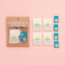 Load image into Gallery viewer, Made Near the Ocean - Sewing Woven Clothing Label Tags