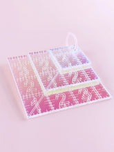 Load image into Gallery viewer, Mini Squares Set - Iridescent Quilting Rulers