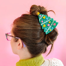Load image into Gallery viewer, Crafty Christmas Tree Claw Clip