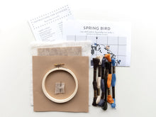 Load image into Gallery viewer, Spring Bird Cross Stitch Kit