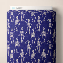 Load image into Gallery viewer, Fat Quarter Verona Skeleton Organic Quilting Cotton