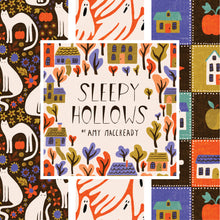 Load image into Gallery viewer, Fat Quarter Morticia Blue Organic Quilting Cotton