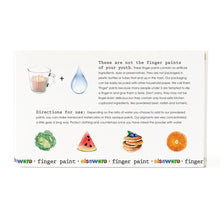 Load image into Gallery viewer, Finger Paint - Long Lasting, Shelf Stable, Non-Toxic