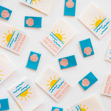 Load image into Gallery viewer, Made Near the Ocean - Sewing Woven Clothing Label Tags