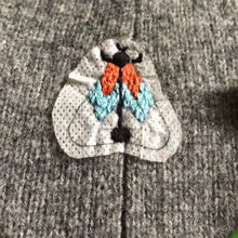 Load image into Gallery viewer, Moth Mending Embroidery Pattern Transfers