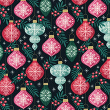 Load image into Gallery viewer, Berries & Baubles Organic Cotton Fat Quarter