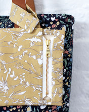 Load image into Gallery viewer, Citron Blooms Organic Quilting Cotton