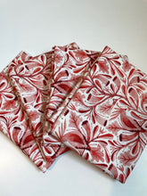 Load image into Gallery viewer, Red Xanthia Birds & Branches Organic Quilting Cotton Fat Quarters