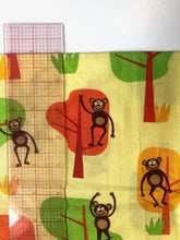 Load image into Gallery viewer, 14x18 Cartoon Monkey Cotton Odd Cut