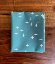 Load image into Gallery viewer, Wink Teal Fat Quarter Organic Cotton Poplin