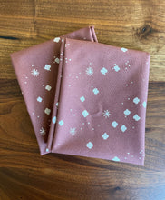 Load image into Gallery viewer, Cloudy Deco Rose Organic Poplin Fat Quarters