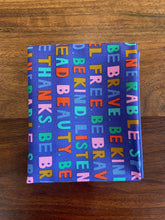 Load image into Gallery viewer, Mindful Reminders Organic Cotton Fat Quarters