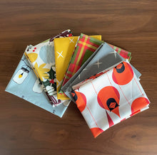 Load image into Gallery viewer, Organic Holiday Fat Quarter Bundle