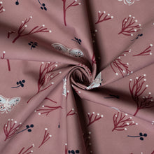 Load image into Gallery viewer, Lullaby Wood Rose Organic Poplin