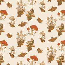 Load image into Gallery viewer, Mushrooms Cream Organic Poplin