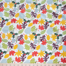 Load image into Gallery viewer, Holiday Leaves Organic Cotton