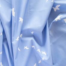 Load image into Gallery viewer, Flight Cornflower Fat Quarter Organic Cotton Poplin