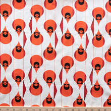 Load image into Gallery viewer, Giant Cardinal Organic Cotton Poplin
