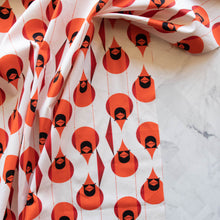 Load image into Gallery viewer, Giant Cardinal Organic Cotton Poplin