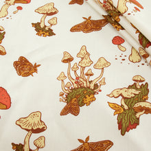 Load image into Gallery viewer, Mushrooms Cream Organic Poplin