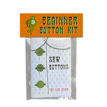 Load image into Gallery viewer, Beginner Button Sewing Kit
