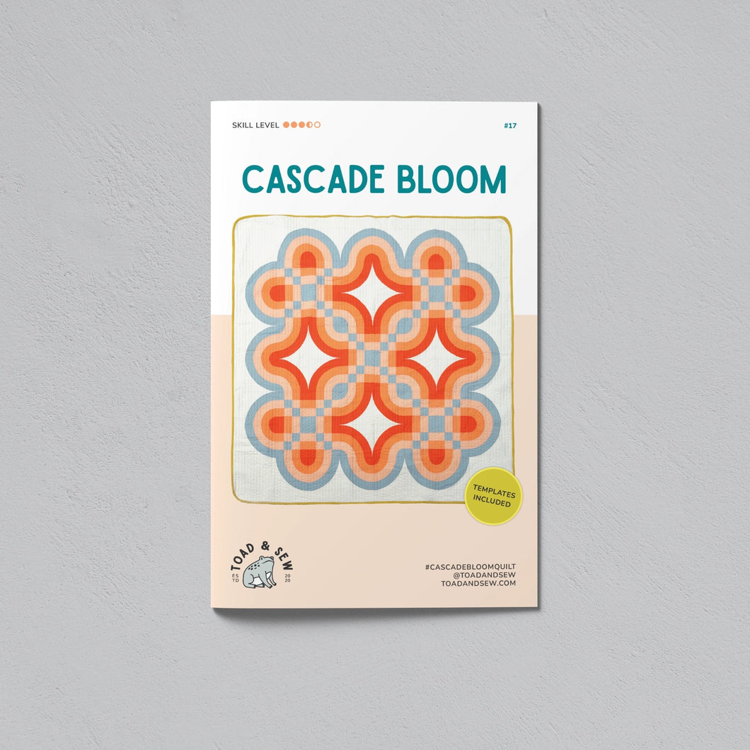 Cascade Bloom - Paper Quilt Pattern