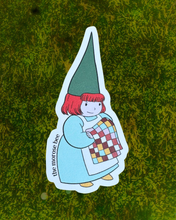Load image into Gallery viewer, Quilty Gnome Sticker
