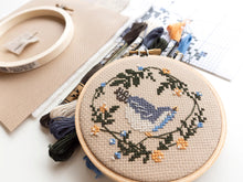 Load image into Gallery viewer, Spring Bird Cross Stitch Kit
