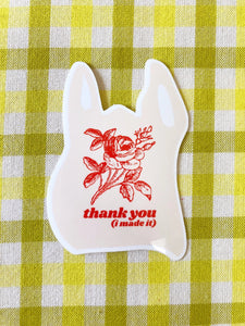 Thanks, I Made It! Sewing and Quilting Vinyl Sticker