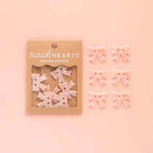 Load image into Gallery viewer, Pink Bow 1&quot; Buttons
