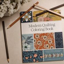 Load image into Gallery viewer, Modern Quilting Coloring Book
