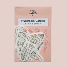Load image into Gallery viewer, Mushroom Garden Stick &amp; Stitch Set
