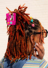 Load image into Gallery viewer, Pink Sewing Machine Hair Claw
