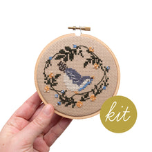 Load image into Gallery viewer, Spring Bird Cross Stitch Kit
