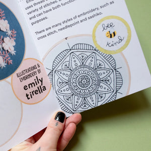 Embroidery + Cross Stitch Basics Guide Zine