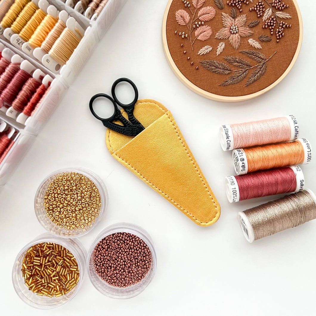 Gold- Small Scissors Sheath