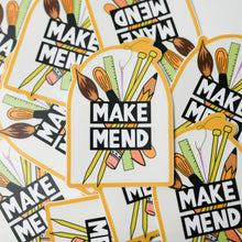 Load image into Gallery viewer, Make Mend Art Supply Frame Vinyl Sticker
