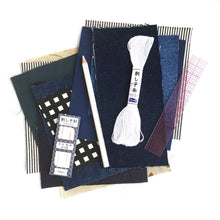 Load image into Gallery viewer, Sashiko Mending Kit - A Diy Guide To Decorative, Functional Patching By Hand
