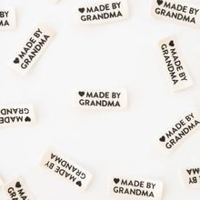 Load image into Gallery viewer, Made By Grandma Organic Cotton Sewing and Quilting Labels
