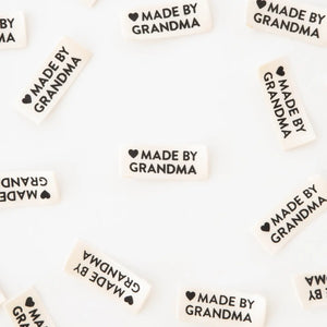 Made By Grandma Organic Cotton Sewing and Quilting Labels