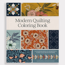 Load image into Gallery viewer, Modern Quilting Coloring Book
