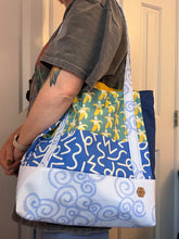 Load image into Gallery viewer, Blueberry &amp; Banana Smoothie Tote Bag
