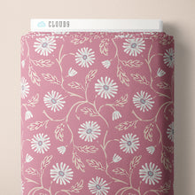 Load image into Gallery viewer, Trailing Floral Pink Flannel
