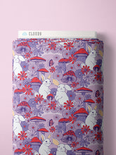 Load image into Gallery viewer, Mushroom Bunnies Quilting Cotton
