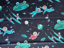 Load image into Gallery viewer, Mid Century Space Kids Fat Quarter 18x21
