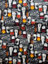 Load image into Gallery viewer, Brew House Beer Themed Cotton 1 Yard
