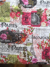 Load image into Gallery viewer, Parisian Collage Quilting Cotton 2 Yards
